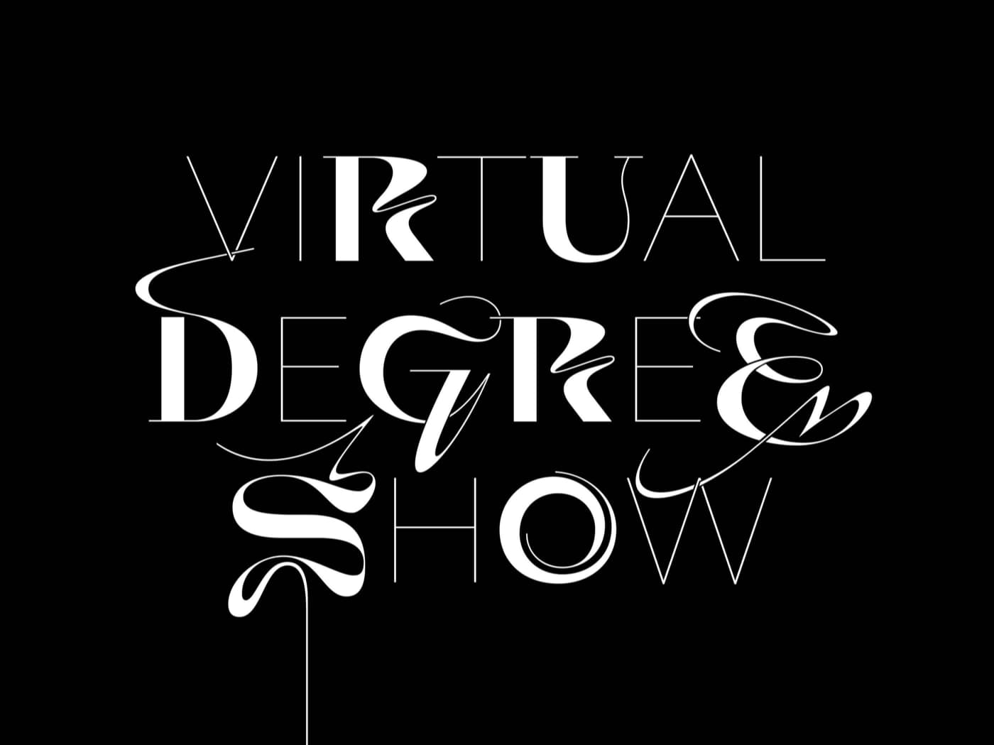 Virtual Degree Show branding
